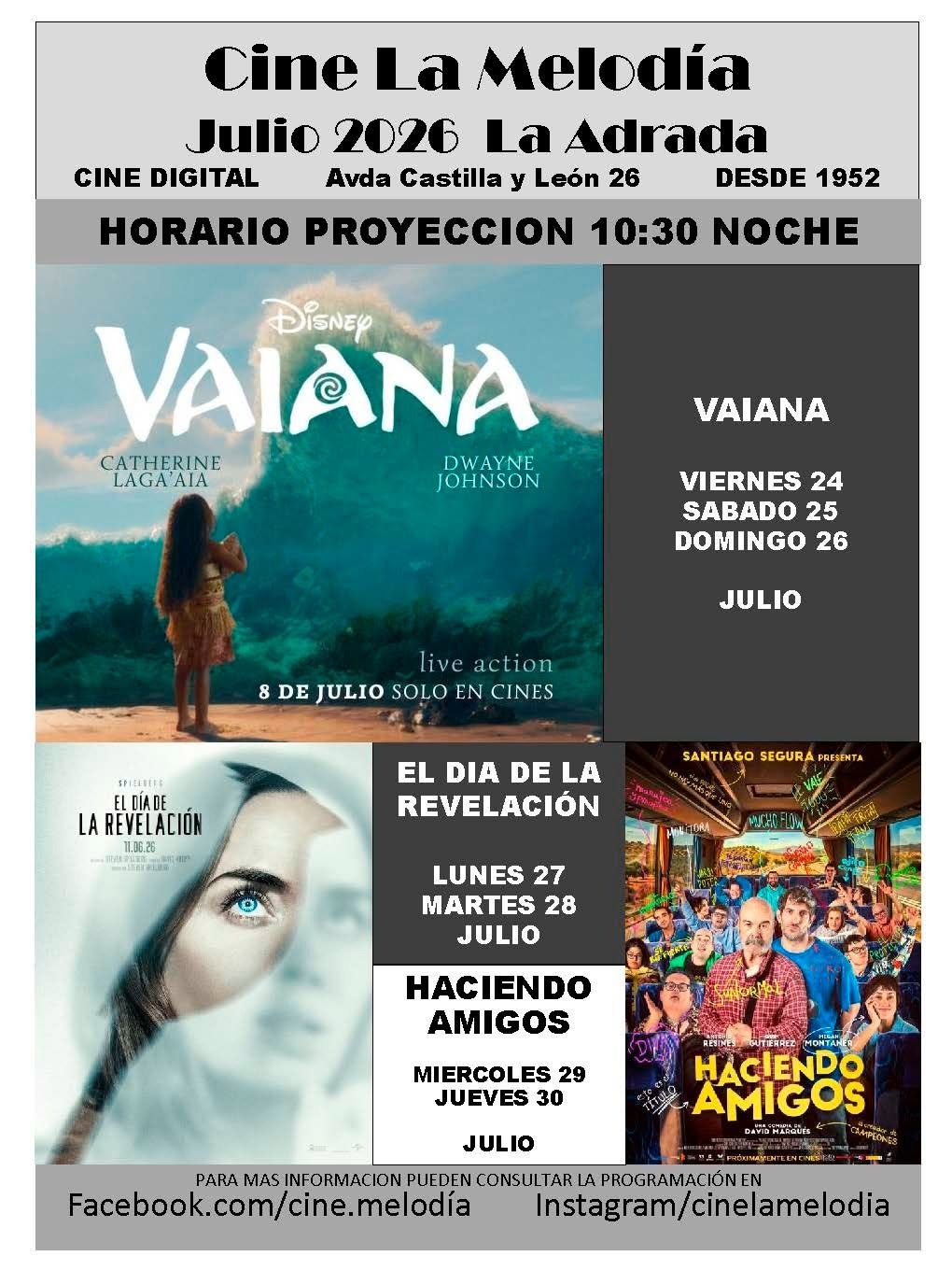 Cartelera Cine Melodía
