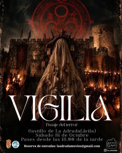 Evento LA VIGILIA · PASAJE DEL TERROR en el Castillo de La Adrada en Castillo de La Adrada el 31 oct - Consulta la agenda para más detalles.